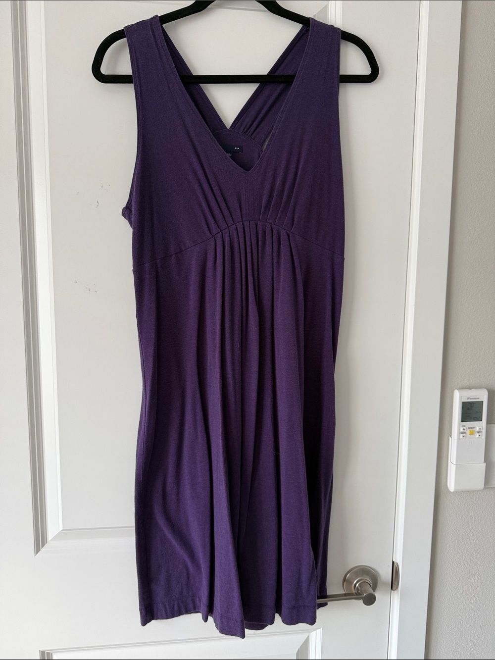 GAP Plum V-Neck Dress